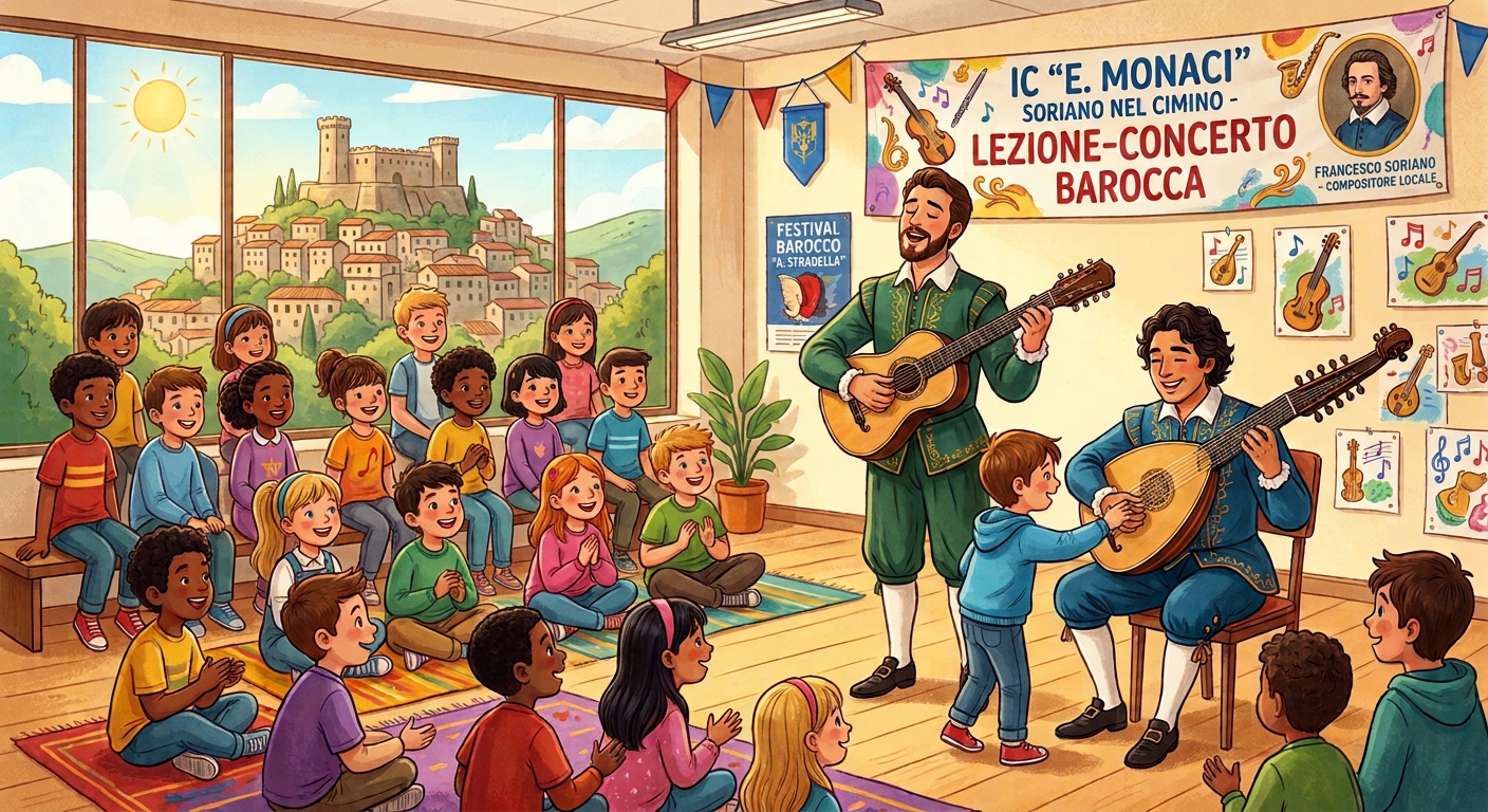 Il Barocco entra a scuola: lezione-concerto all'IC 