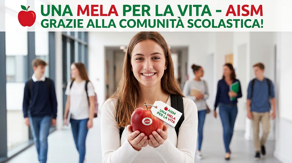 Un gesto di grande sensibilità: la nostra scuola a sostegno della ricerca AISM